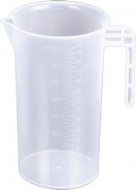 4L Food Grade Plastic Measuring Jug for Home Brewing