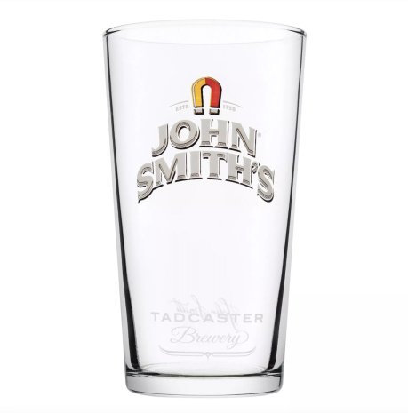 John Smiths Beer Glass 1 Pint