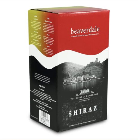 Beaverdale Shiraz Red Wine Kit - 6 Bottles 4.5L