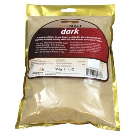 Muntons Dark Spray Dried Malt Extract 500g